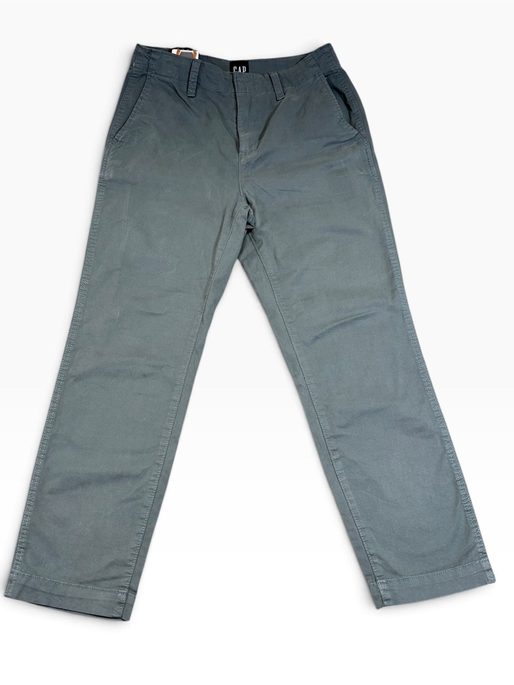 Gap Women's Size 4 Slim Ankle Pant NWT Stormy Blue Stretch Chino Pants